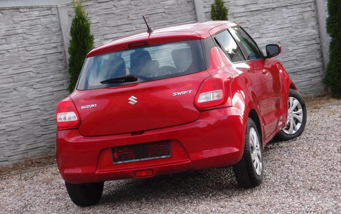 Suzuki Swift cena 16500 przebieg: 73000, rok produkcji 2017 z Czerwieńsk małe 211